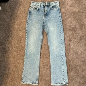 zara straightleg jeans NWOT